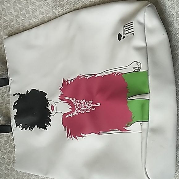Pardon My Fro large tote - Picture 1 of 5